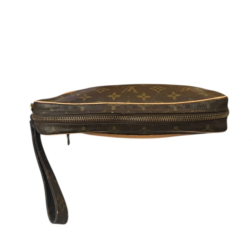 Louis Vuitton Wristlet Marly Dragonne Brown Monogram Man or Woman - Picture 3 of 10